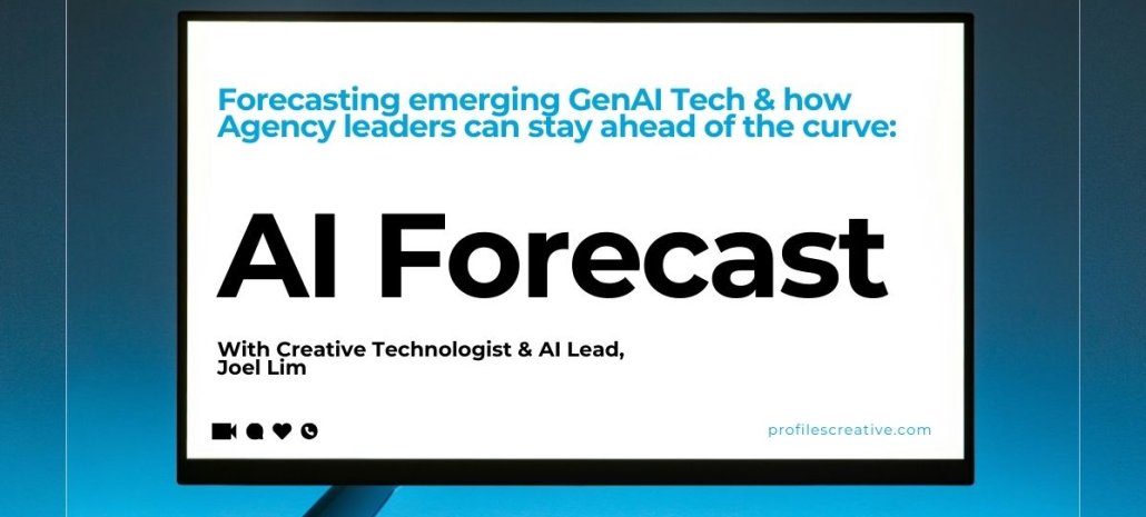 Future Forecast for Agencies using Creative AI